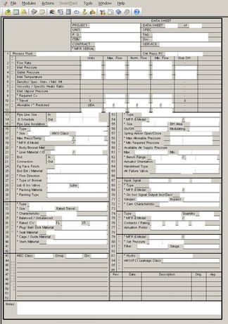 Data sheet Configuration for SmartPlant Instrumentation
