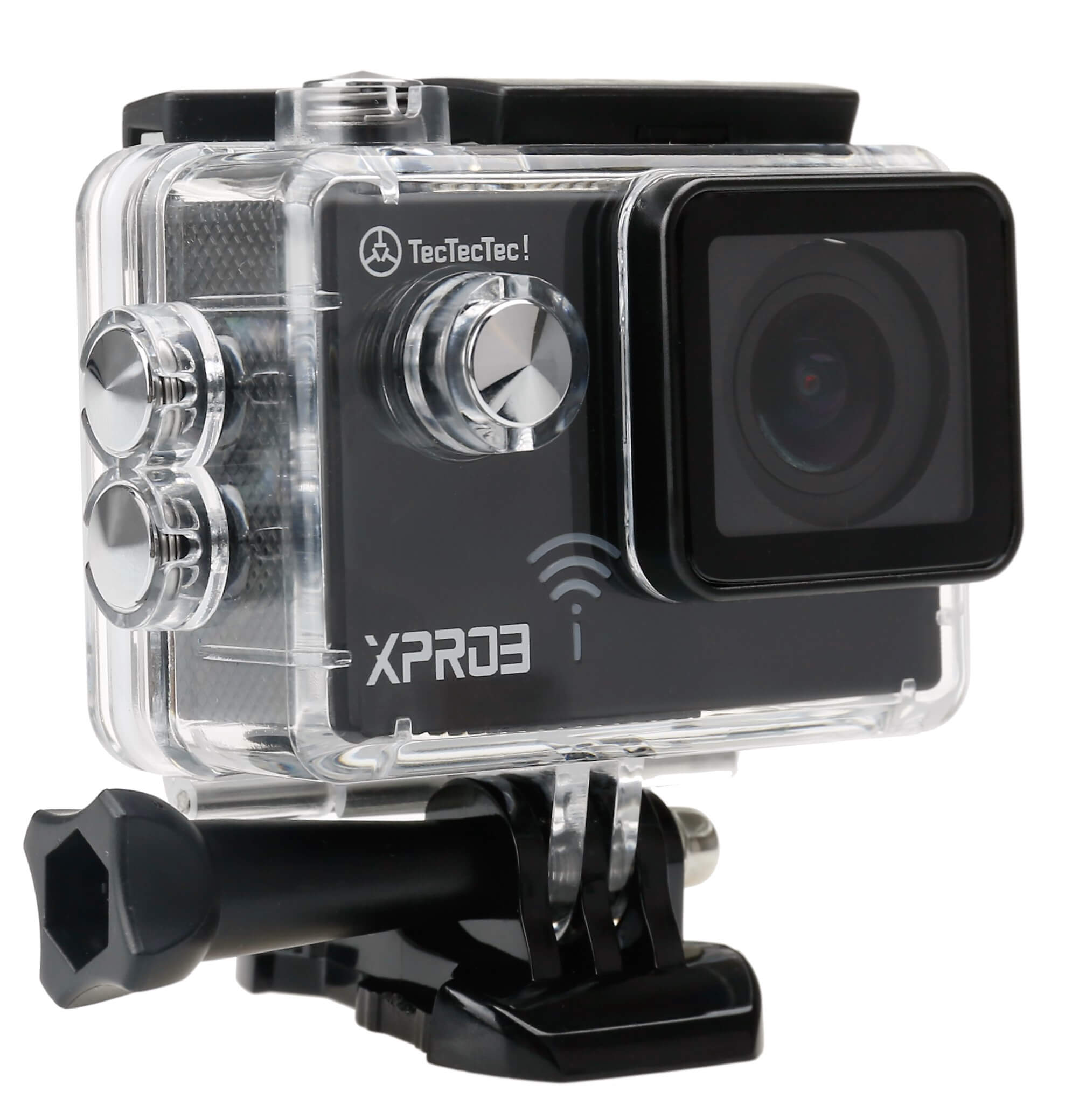 TecTecTec 4K 16 MP WiFi Waterproof Action Camera XPRO3 Black TecTecTec