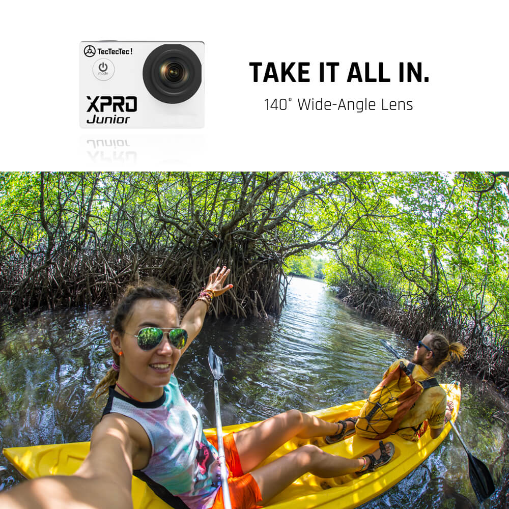 TecTecTec 1080P 12MP Best Cheap Waterproof Action Camera XPRO Junior TecTecTec