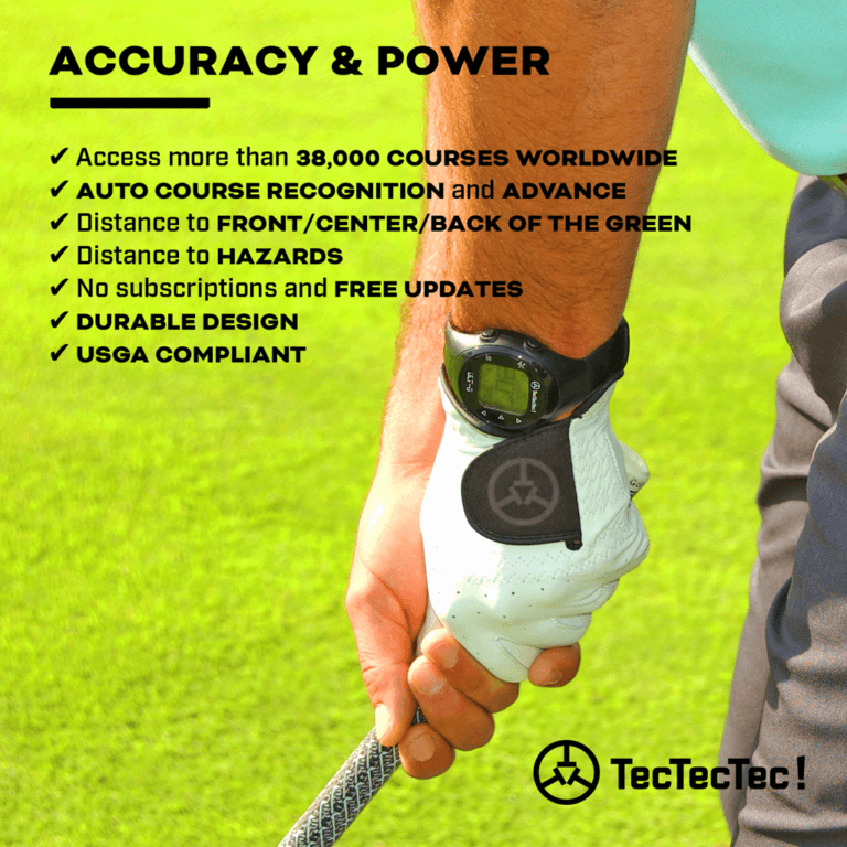 Golf Watch TecTecTec ULTG with GPS 38000 courses No subscription