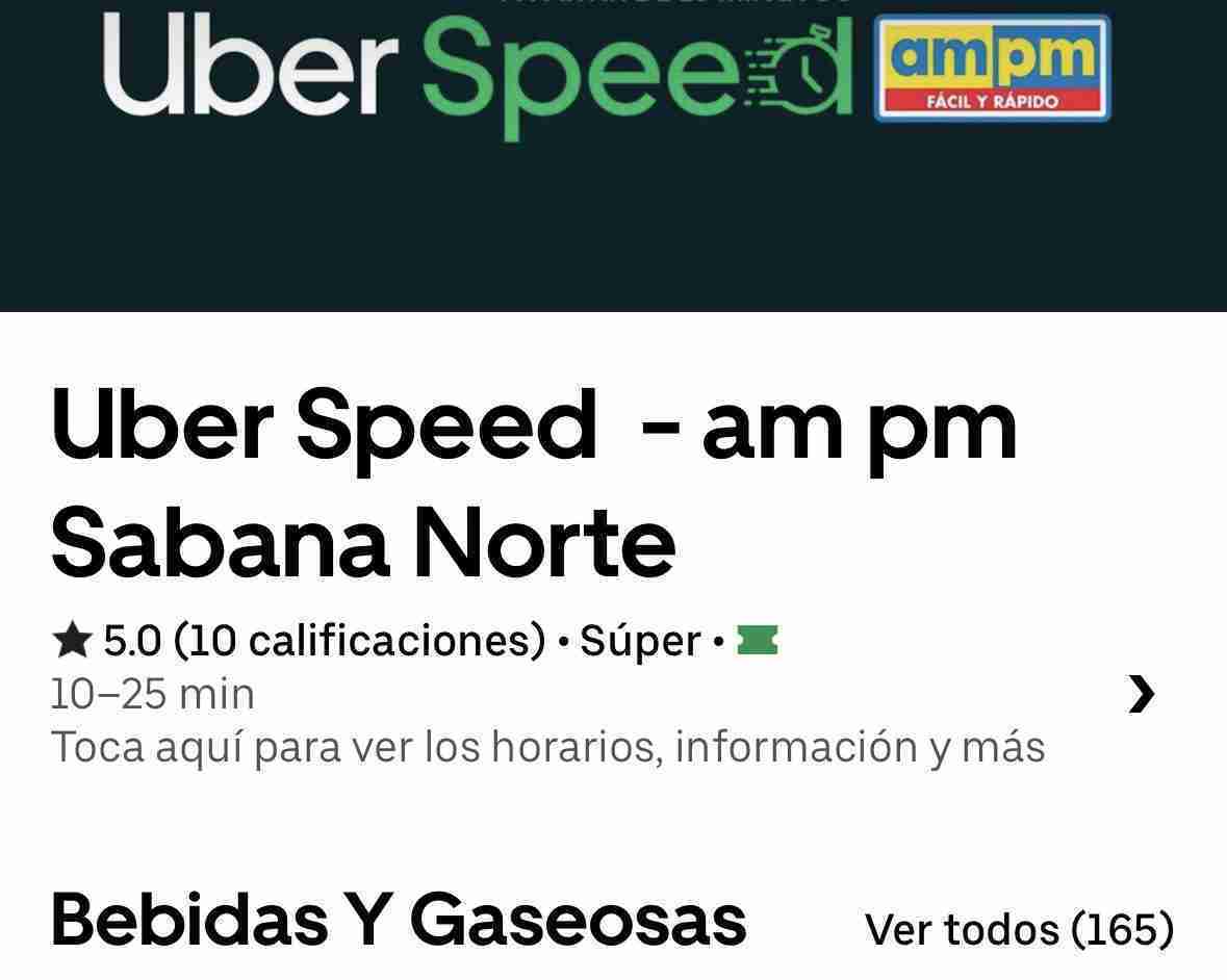 Uber lanza nuevo servicio en Costa Rica, se llama Uber Speed ¿De qué