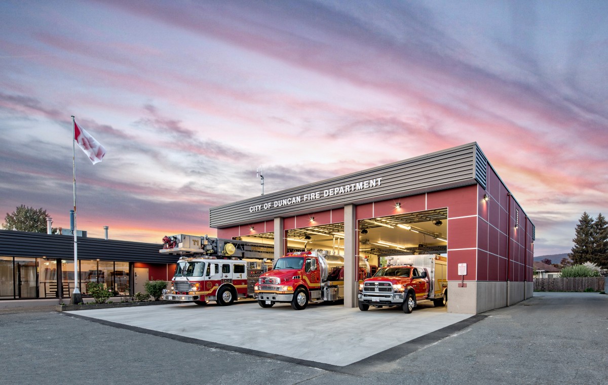 Duncan Fire Hall Tectonica