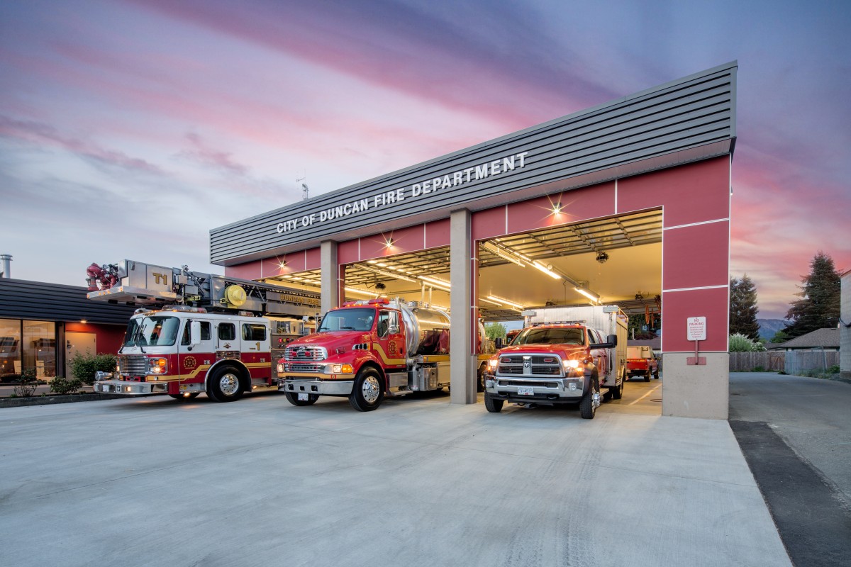 Duncan Fire Hall Tectonica