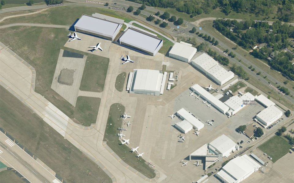 Business Jet Center Dallas, Hangar N Tectonic Management Group