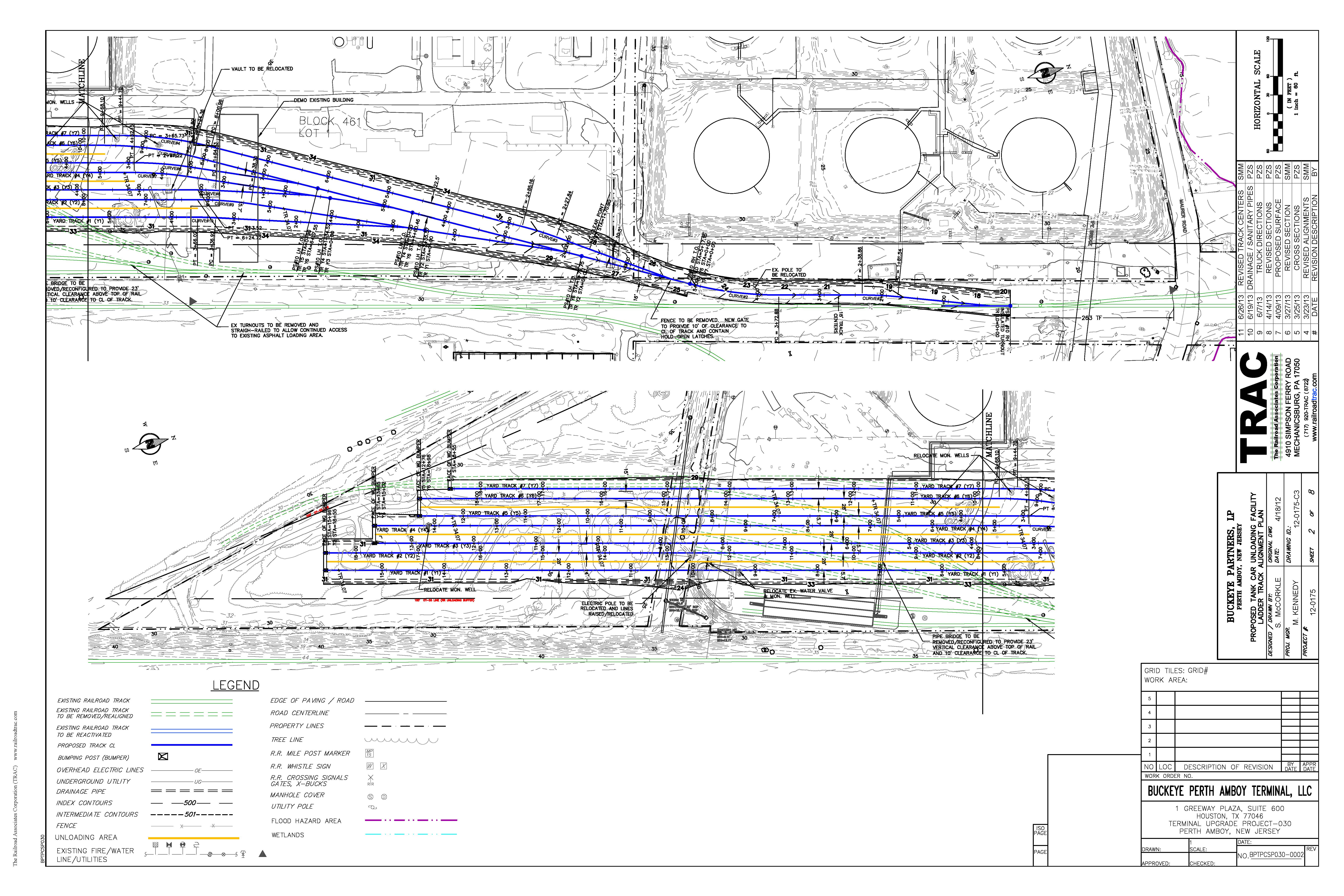 Buckeye Terminal Tectonic