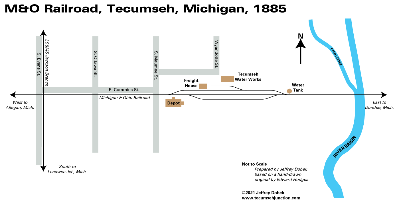 The Railroads of Tecumseh—Part 2, the M&O (DT&M) Tecumseh Junction