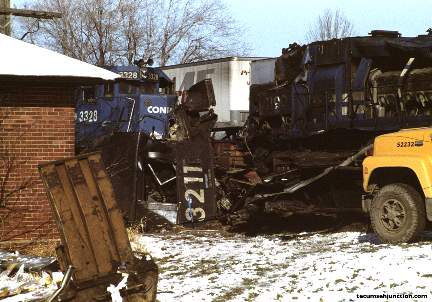 Conrail’s collision at Millbury, Ohio—11/11/1983 Tecumseh Junction