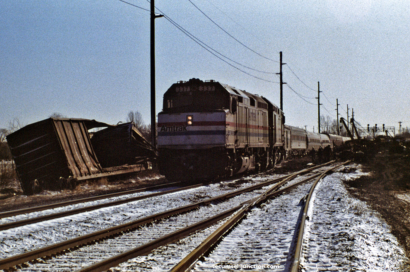 Conrail’s collision at Millbury, Ohio—11/11/1983 Tecumseh Junction