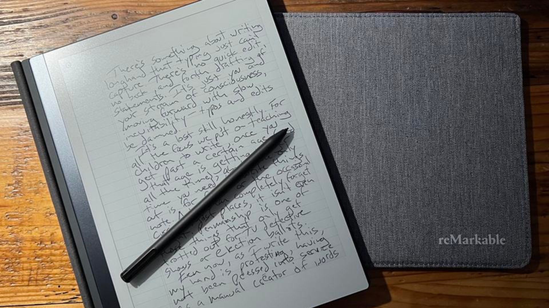 reMarkable 2 Review Electronic Notebook or a Scene Changer?