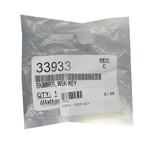 Skimmer, Weir Key for Hot Tubs Teddy Bear Pools and Spas