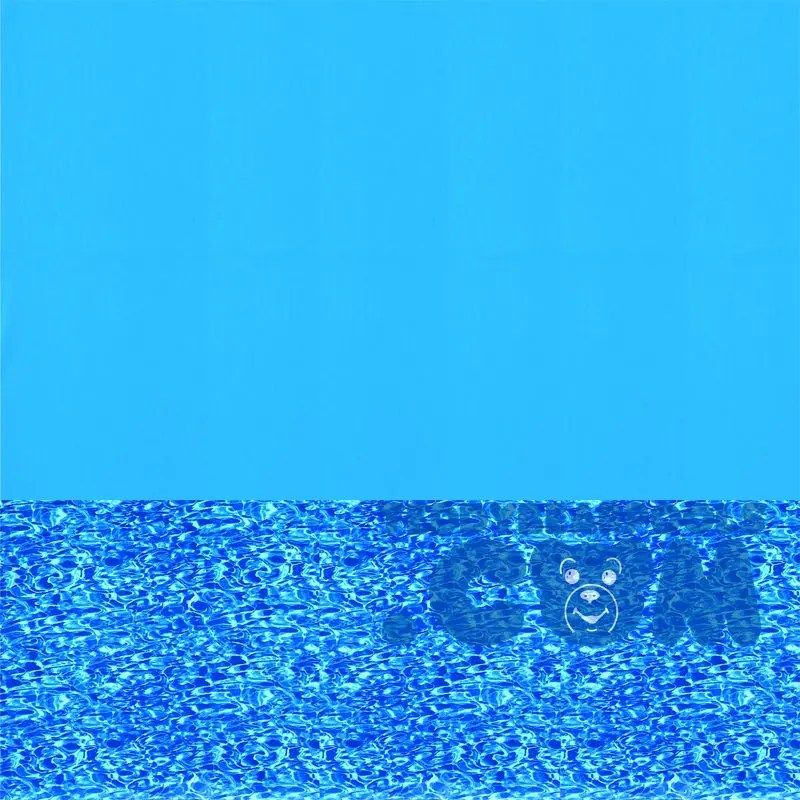 Overlap Pool Liners Print Bottom Teddy Bear Pools and Spas