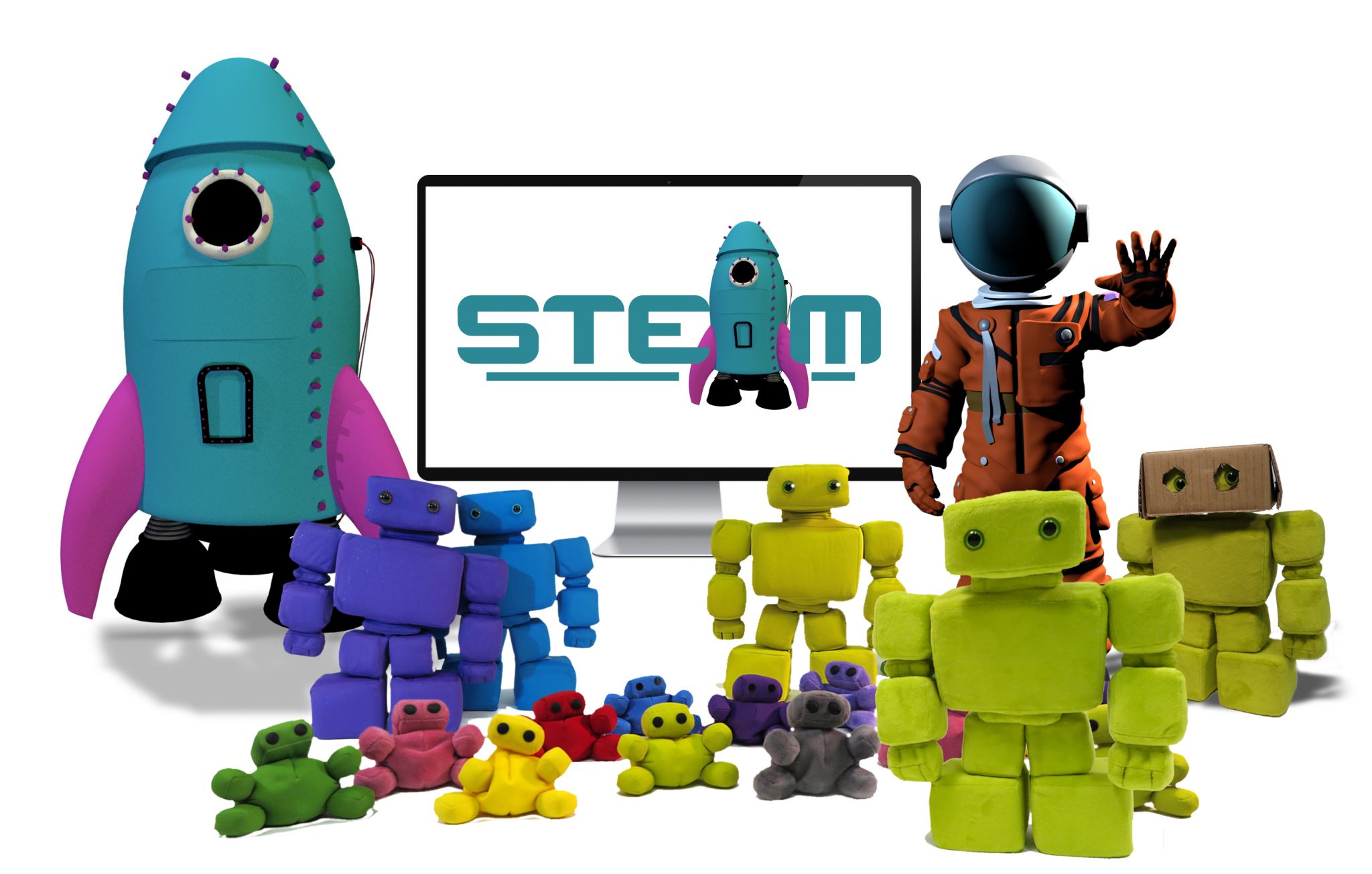 Teddybots are a new Irish toy company that make soft toy robots