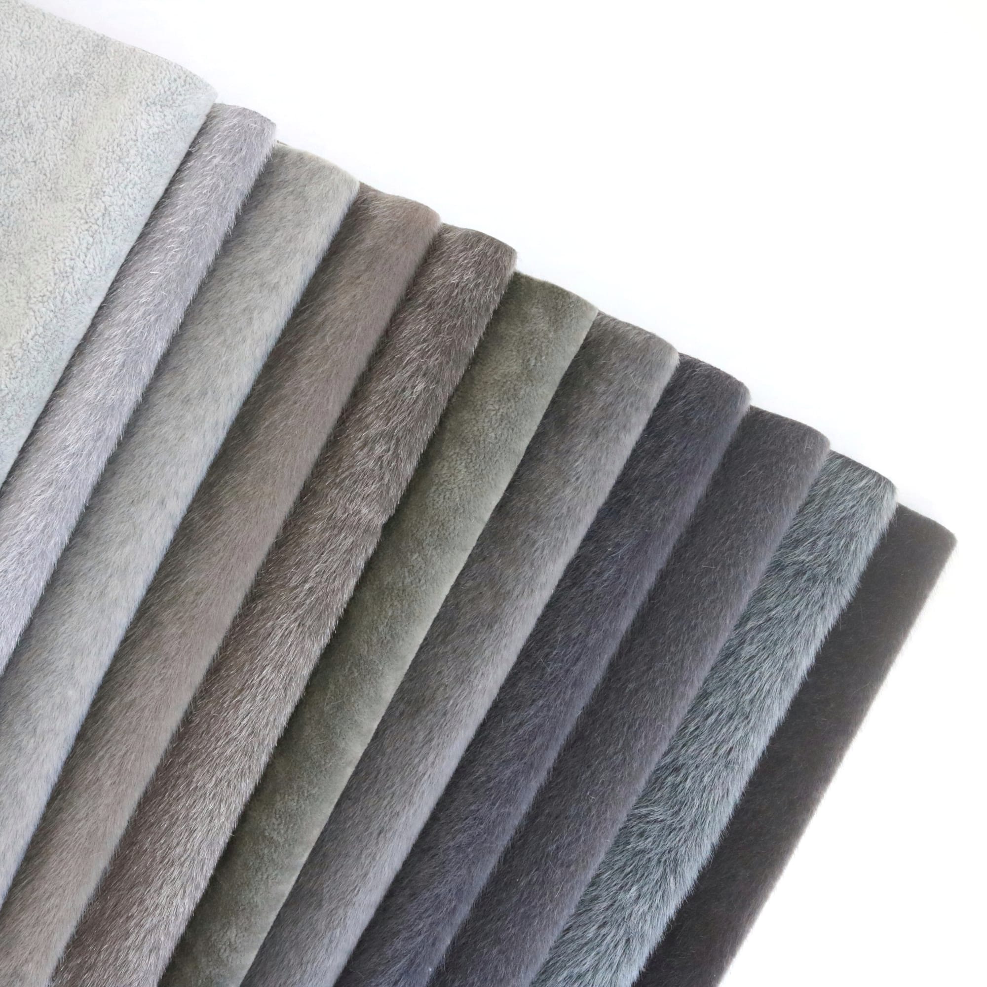 Grey plush fabric Teddy Supplies