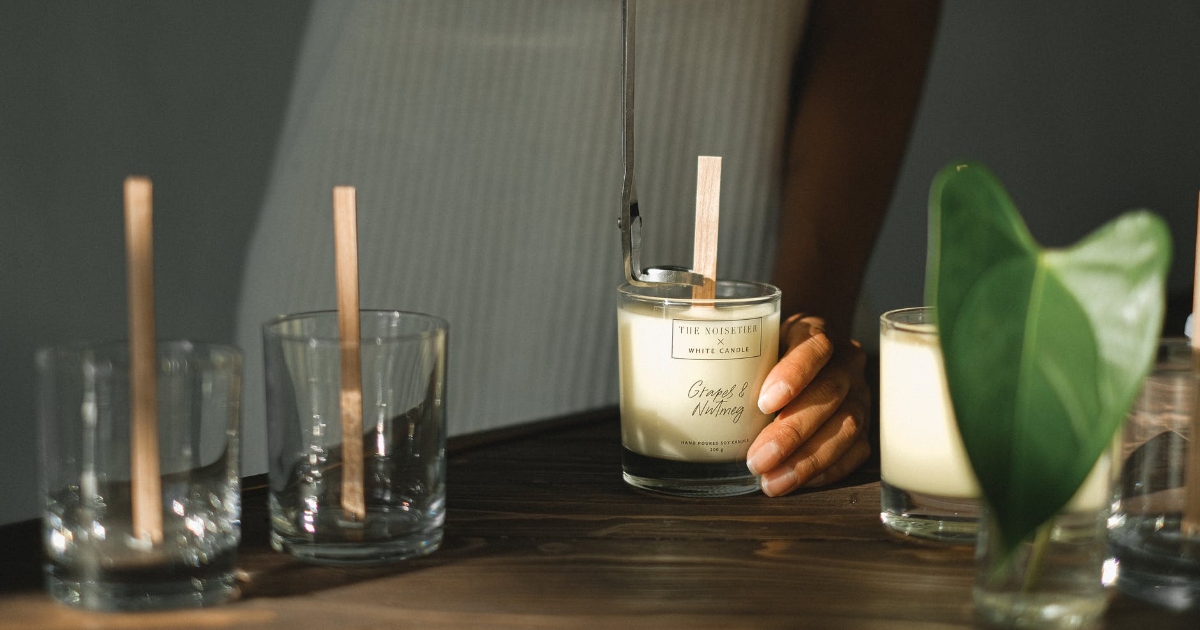 DIY create your own candle Tedece