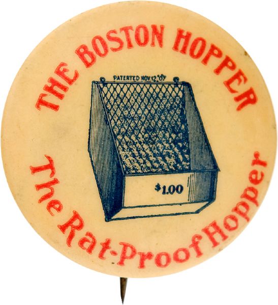 Item Detail “THE BOSTON HOPPER / THE RATPROOF HOPPER” FARM CROPS