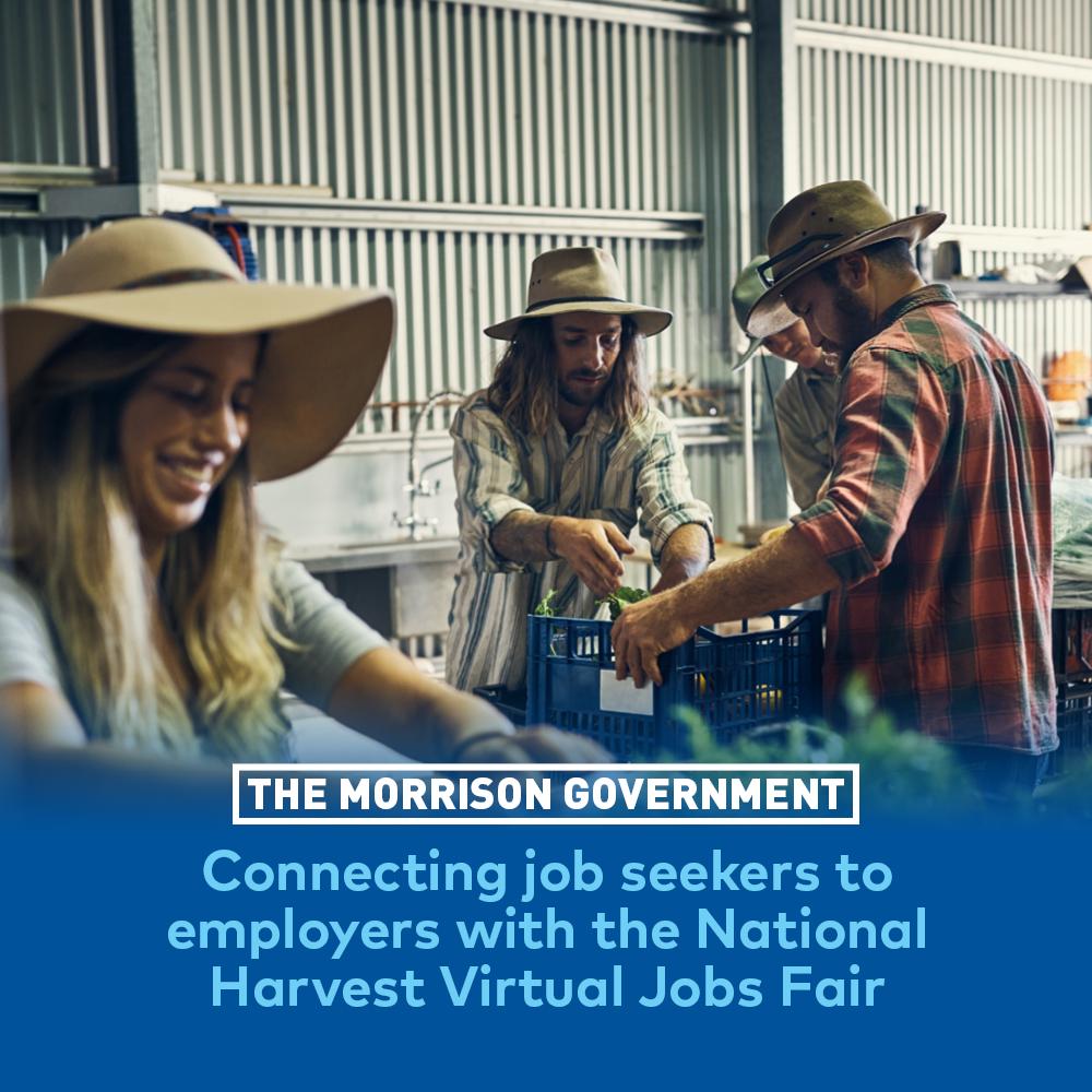 NATIONAL HARVEST VIRTUAL JOBS FAIR CONNECTS JOB SEEKERS WITH EMPLOYERS