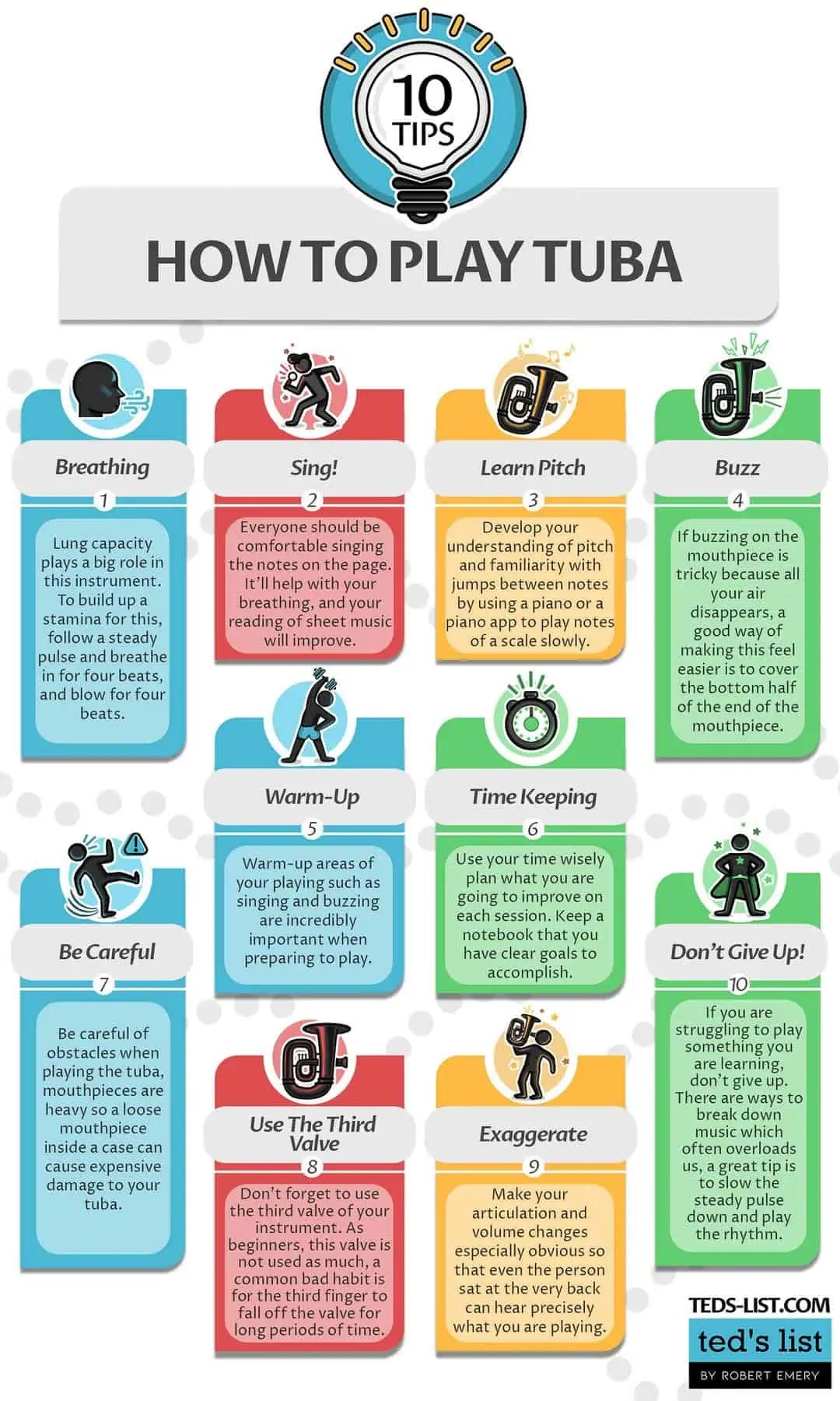 How To Play Tuba Top 10 Tips Ted's List