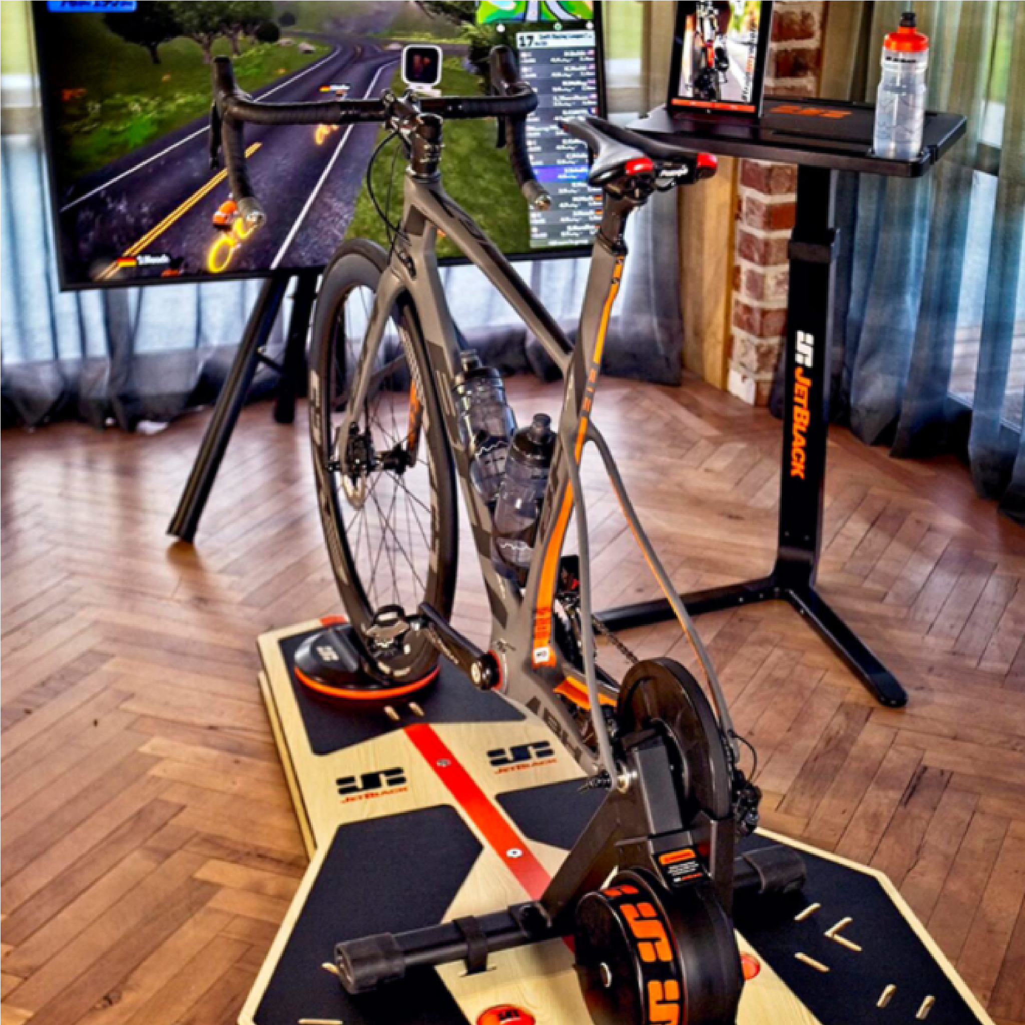 JetBlack VOLT V2 EMS Smart Trainer Hunter Valley Bicycle Centre