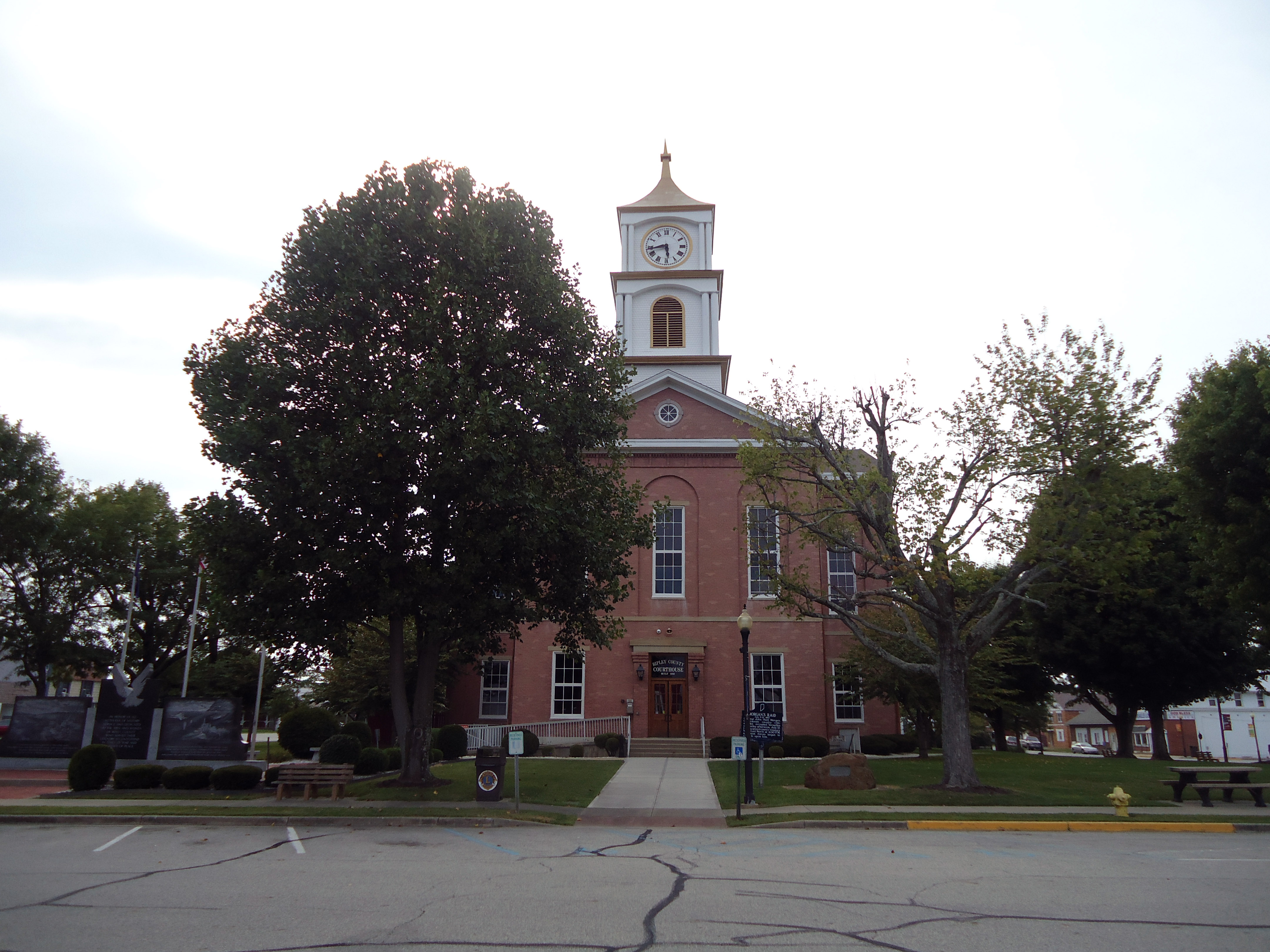 The Ripley County, Indiana Courthouse (1863) Ted Shideler