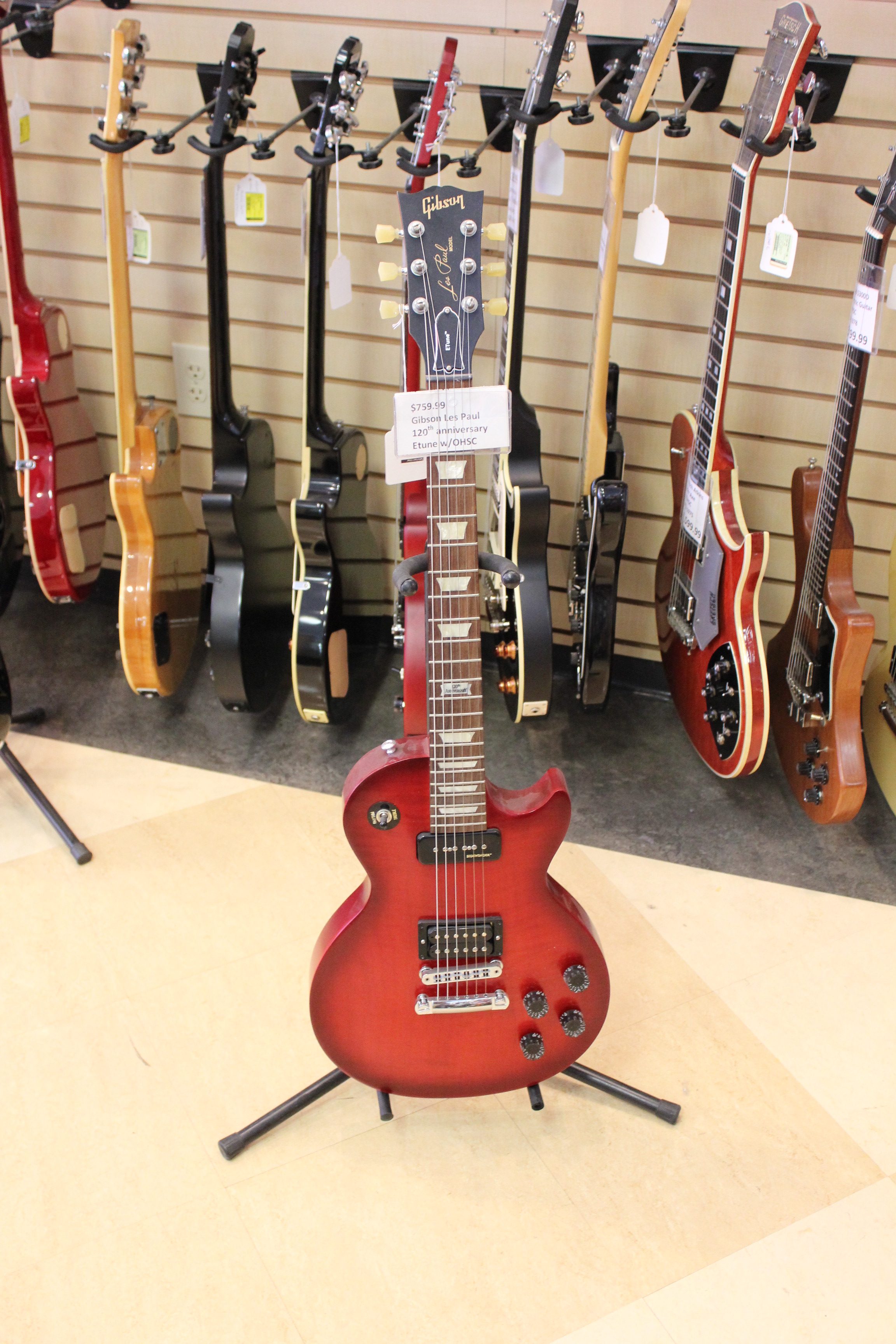 Gibson USA Les Paul 120th Anniversary Etune Electric Guitar Used