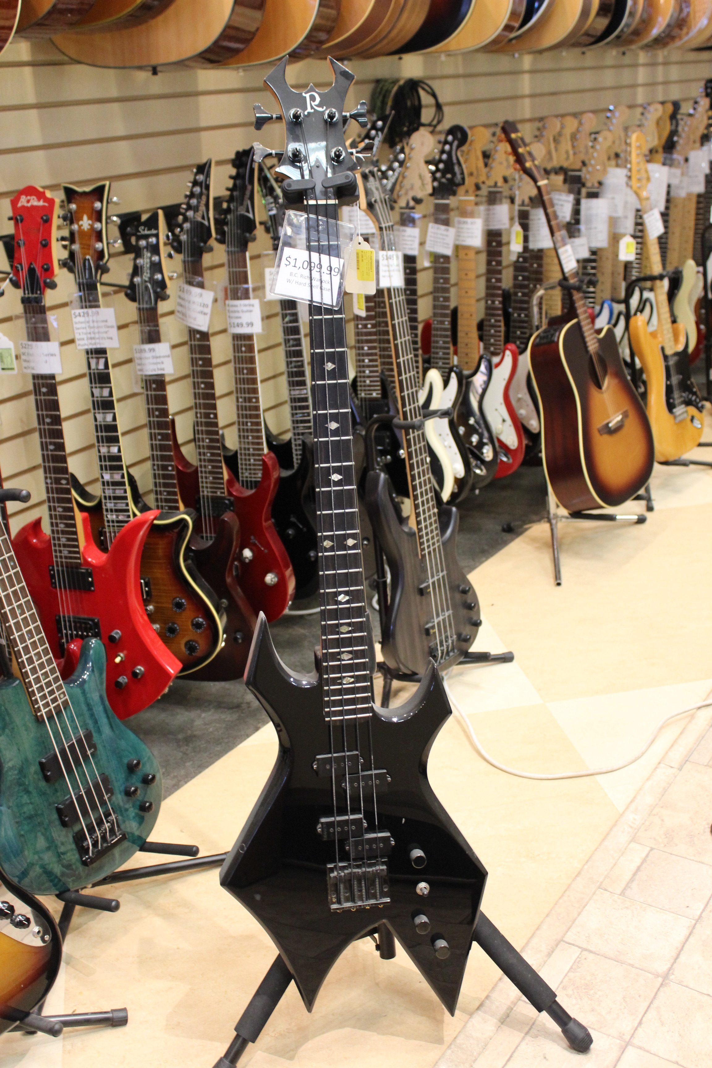 BC Rich Warlock 4string Bass Guitar Used Ted's Pawn Shop