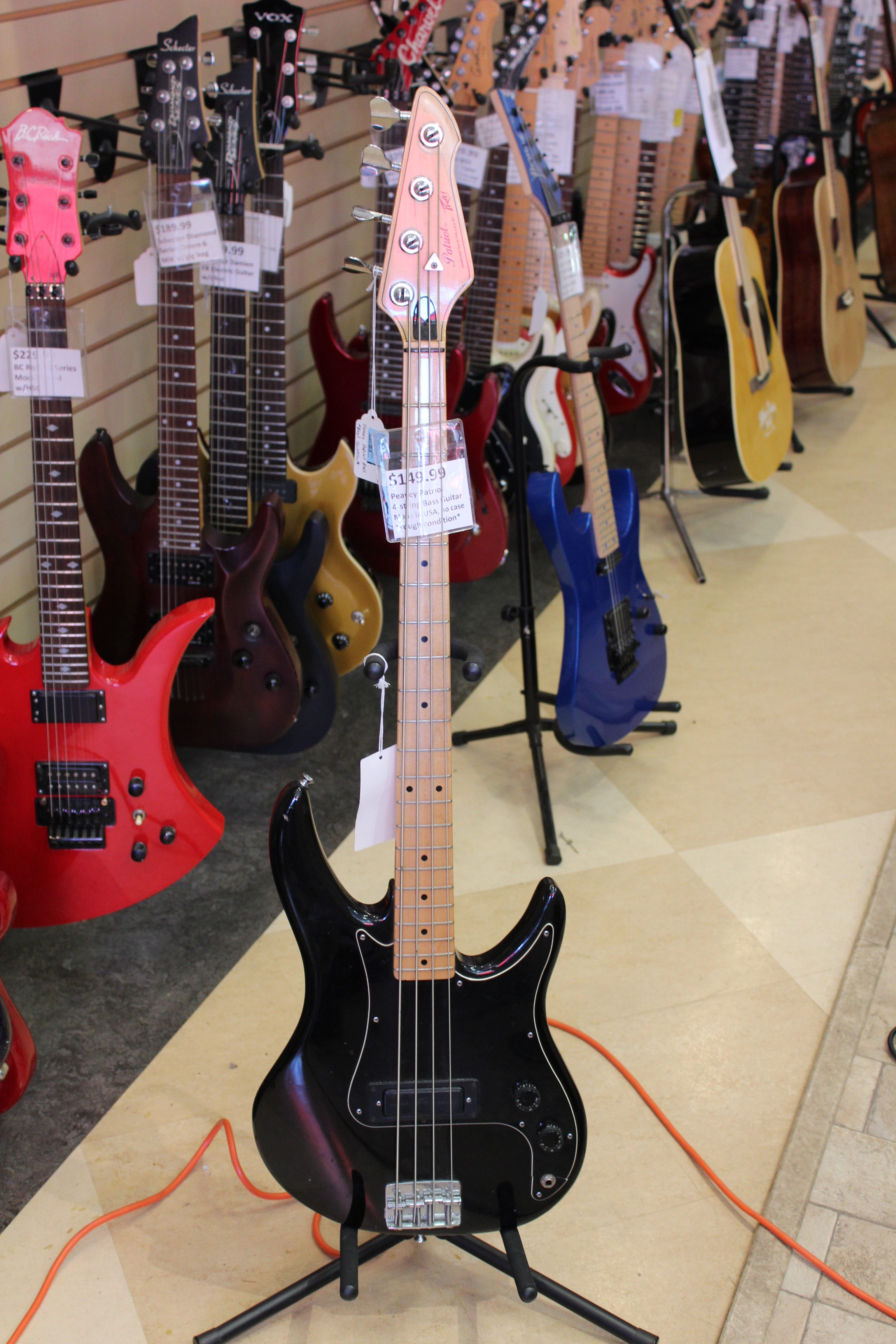 Peavey Patriot 4string Bass Guitar USA Used Ted's Pawn Shop