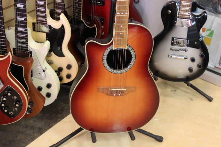 Ovation Celebrity Acoustic/Electric LeftHanded Guitar Used Ted's