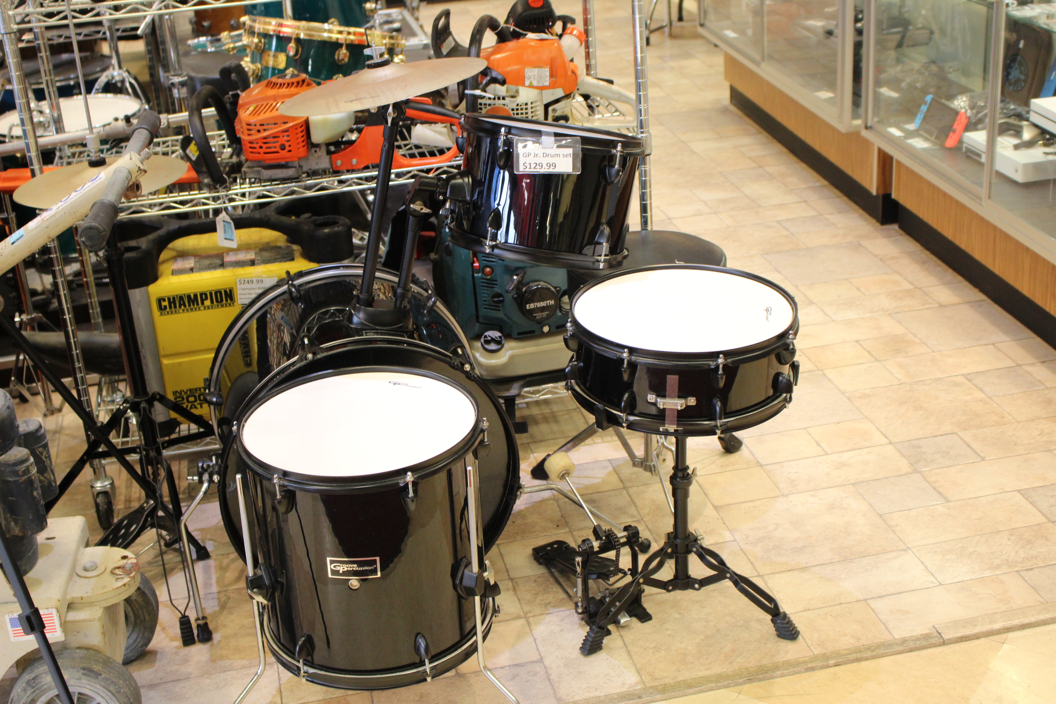 GP 4pc Junior Drum Set w/Hardware! Used Ted's Pawn Shop