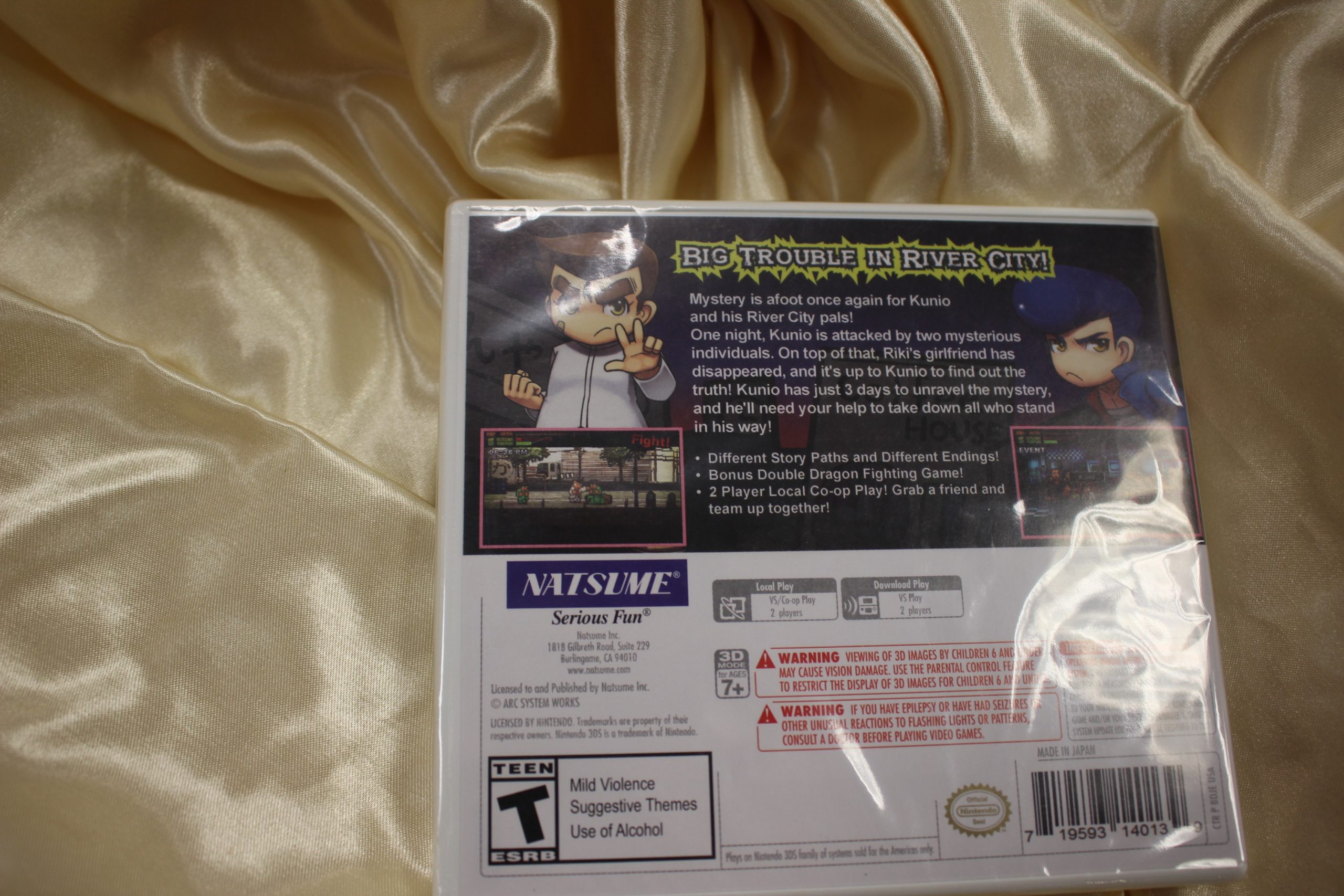 River City Rival Showdown for Nintendo 3DS Still SEALED Preowned Ted