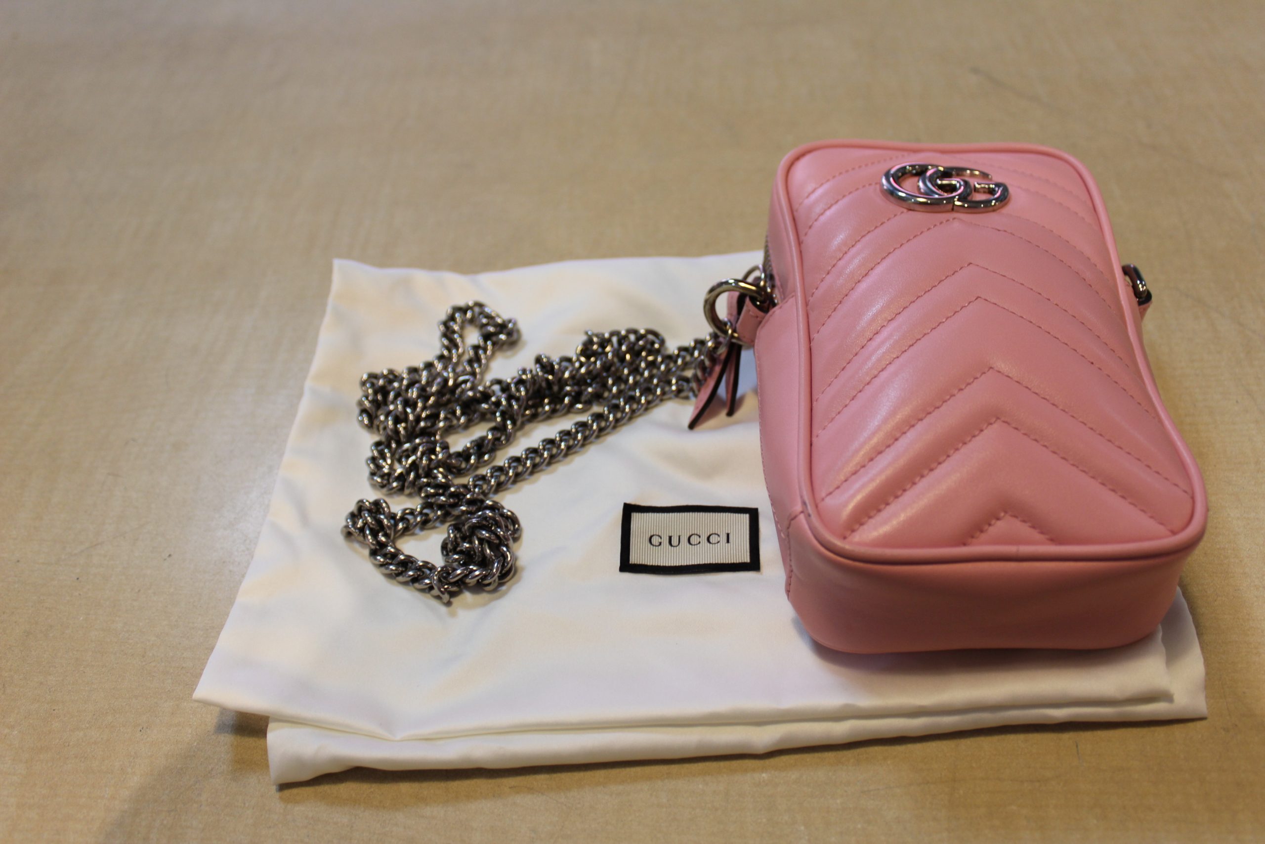 Gucci Mini Marmont Bag Crossbody Leather Preowned Ted's Pawn Shop