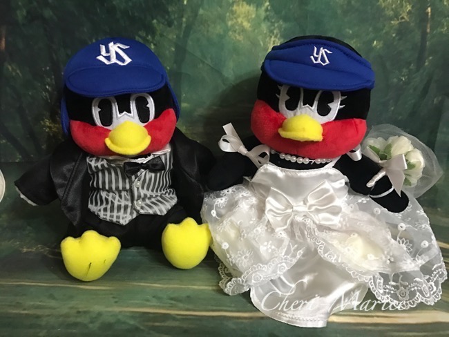 つば九郎とつばみに衣装を着せるときのコツ 結婚式diyアイディア費用節約