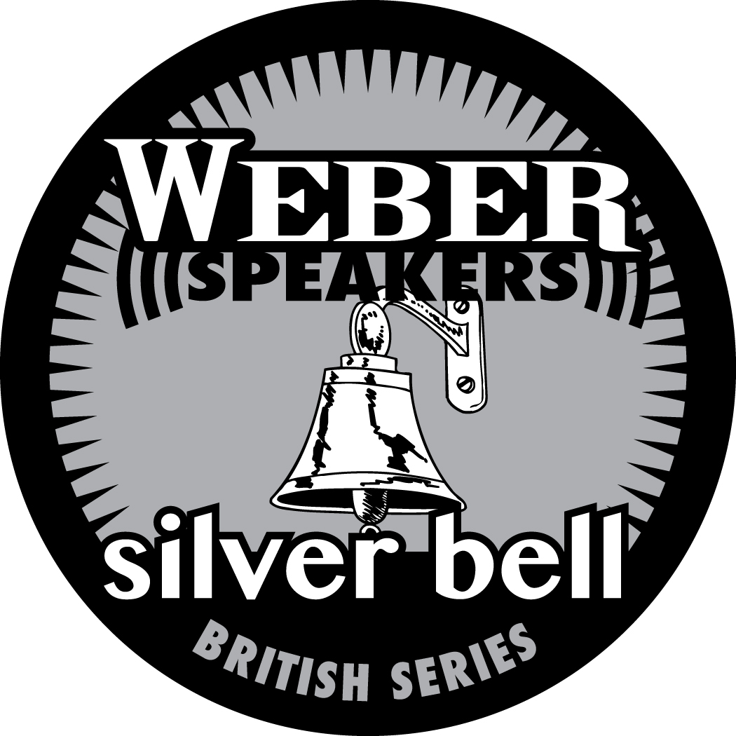 Ceramic Silver Bell Weber Speakers