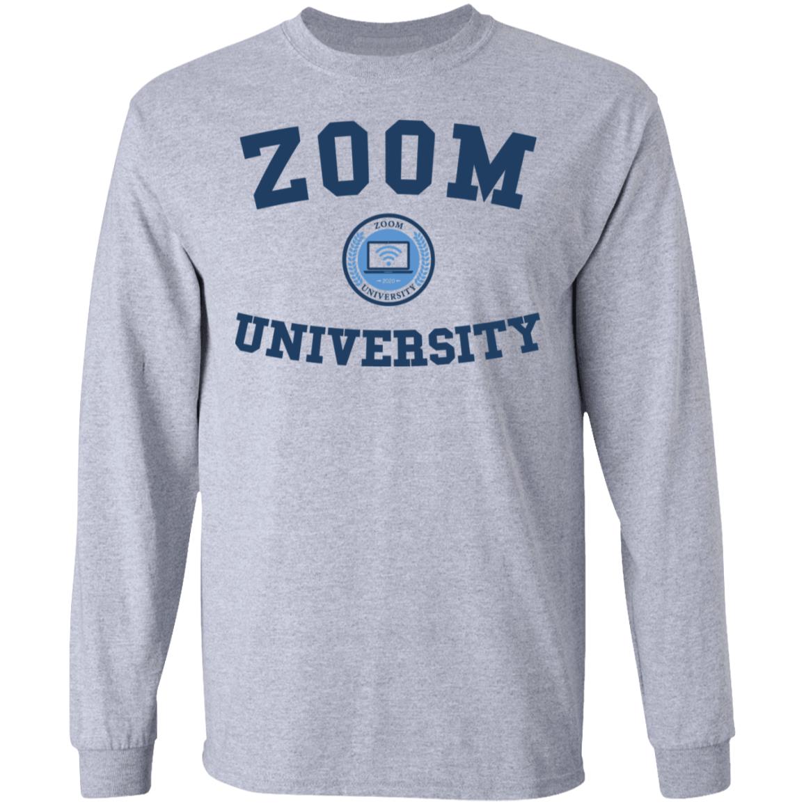 zoom university shirt White hoodie t shirt Teechipus