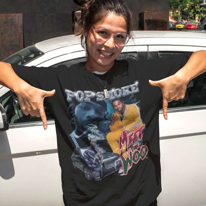 Pop Smoke Graphic TShirt Rapper