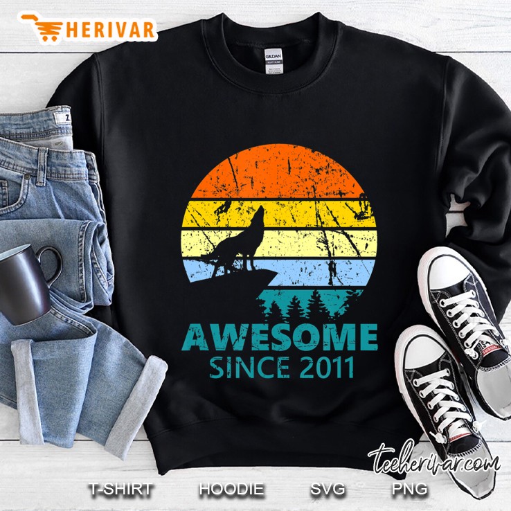 9Th Birthday Gif Wolf 9 Year Old Clothing Boy Girl