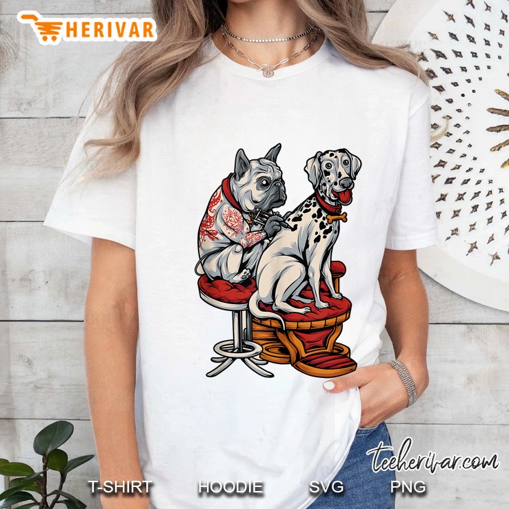 Frenchie Pug Dalmatian French Bulldog Tattoo 847_x_800_jpg