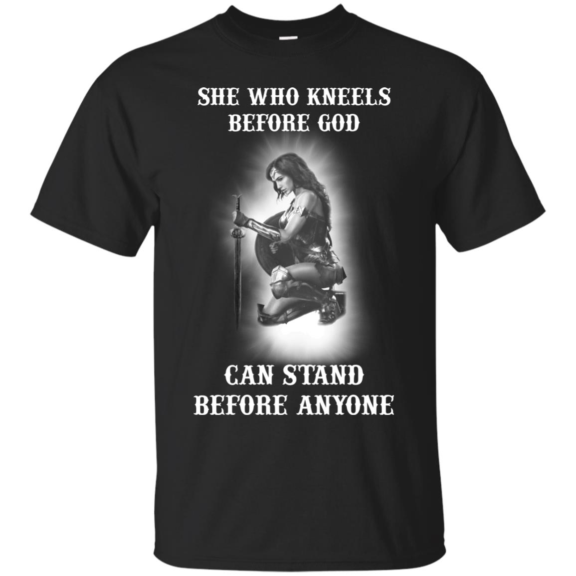 She Who Kneels Before God Can Stand Before Anyone TShirts, Hoodies, Tank