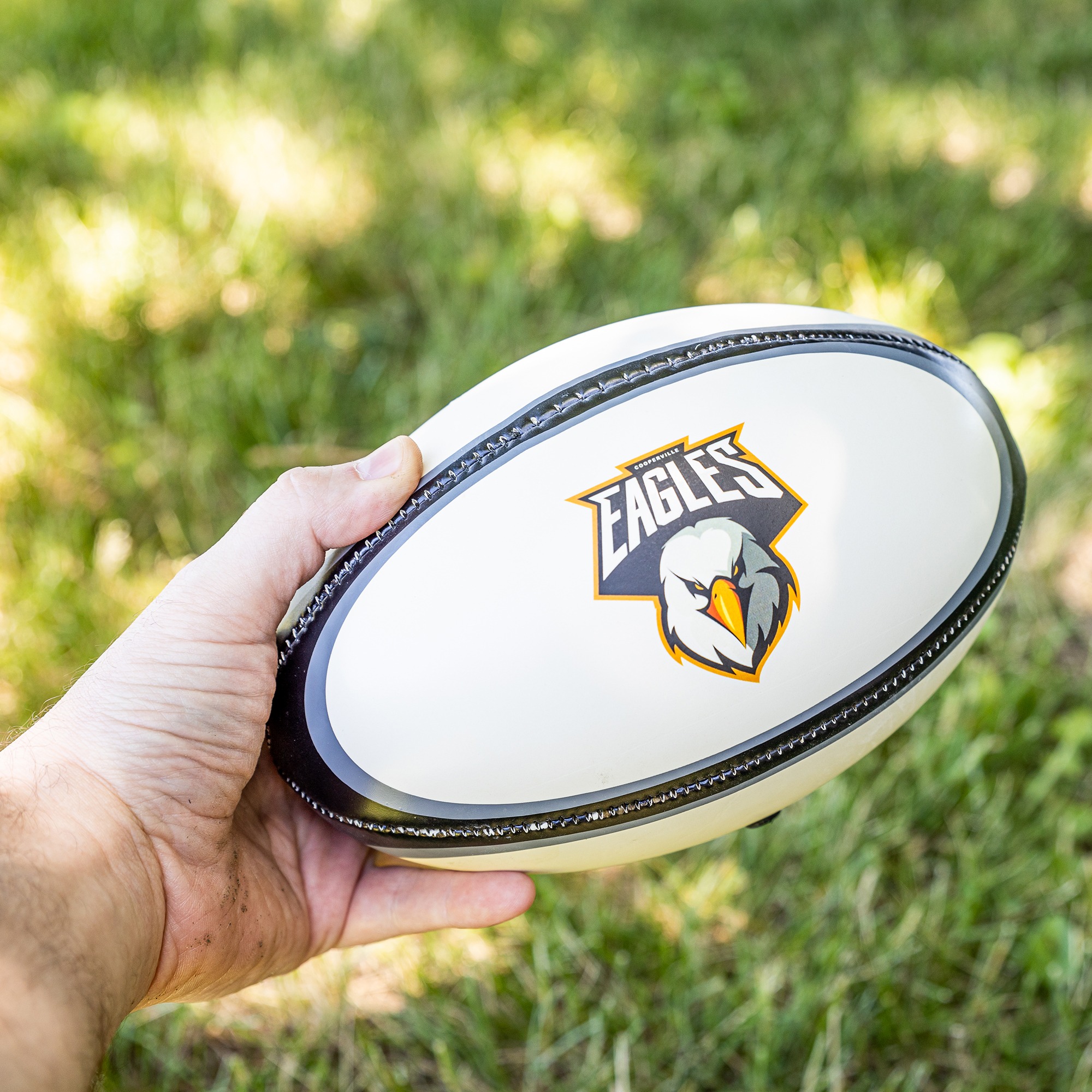 Rugby Ball Mid Size teelaunch