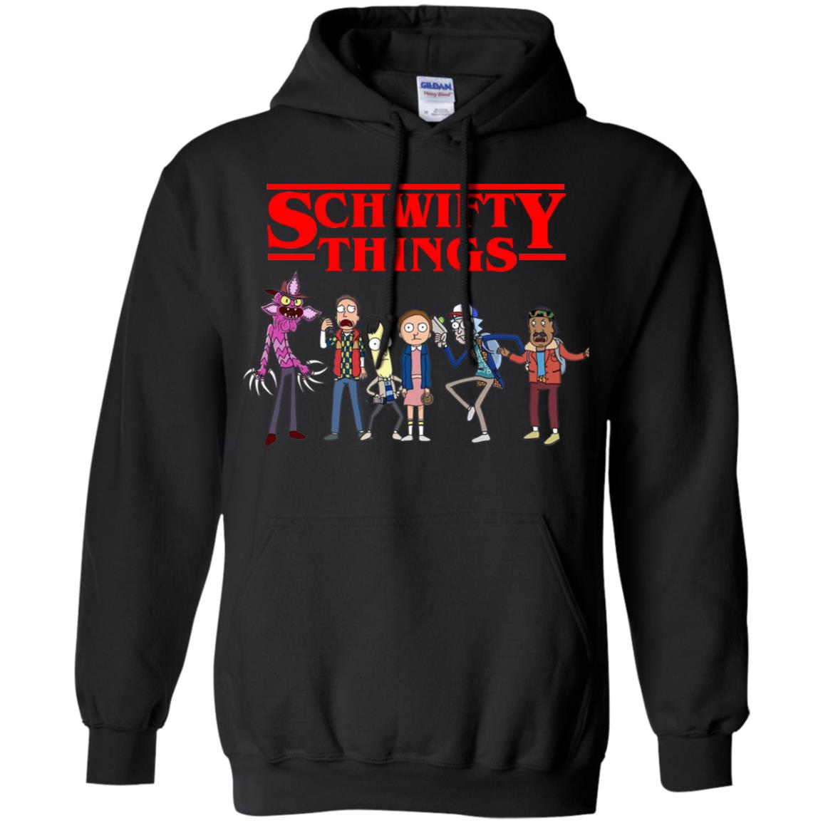 Stranger Things Schwifty Things Shirt TeeMoonley Cool TShirts