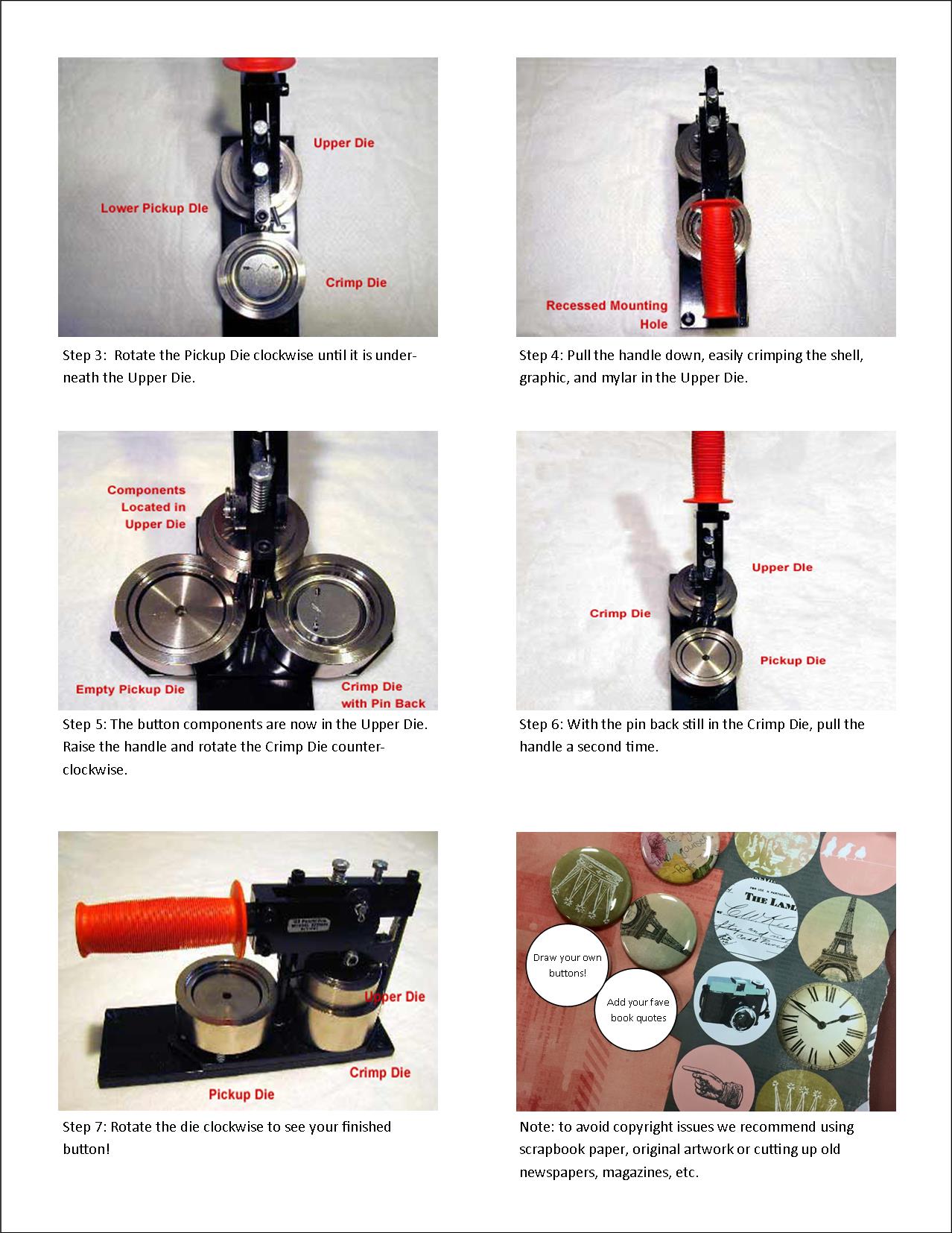 MakerSpace Button Making is All the Rage (The Complete Button Making