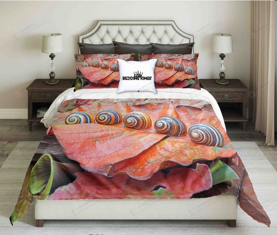 Colourful Snail Bedding Set Teeruto