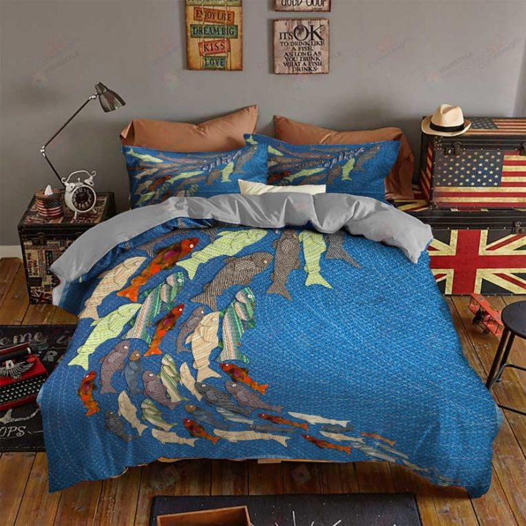 Fish Bedding Set Teeruto