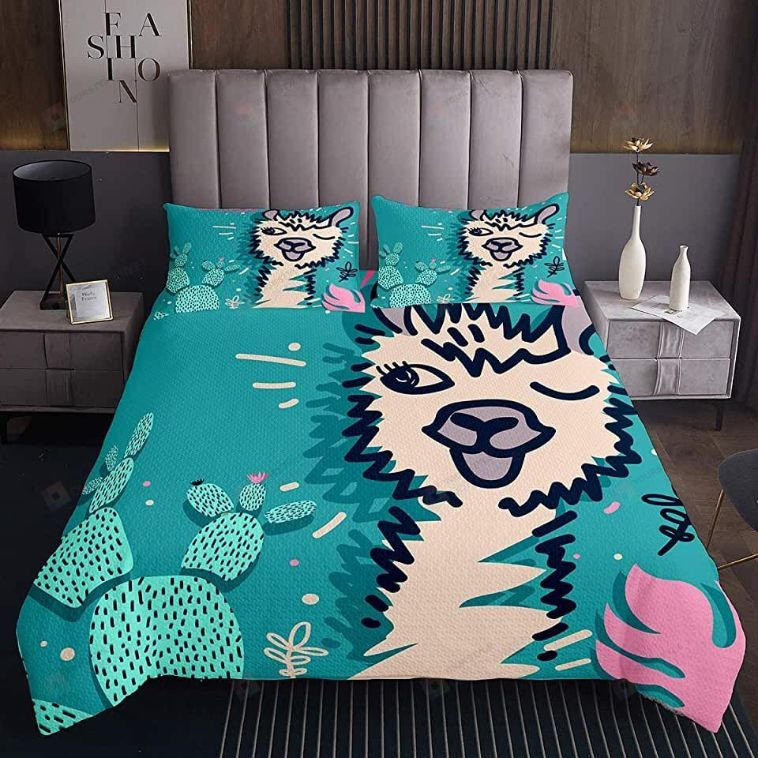 Llama Funny Bedding Set Teeruto