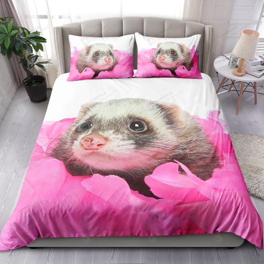 Lovely Ferret Bedding Set Teeruto