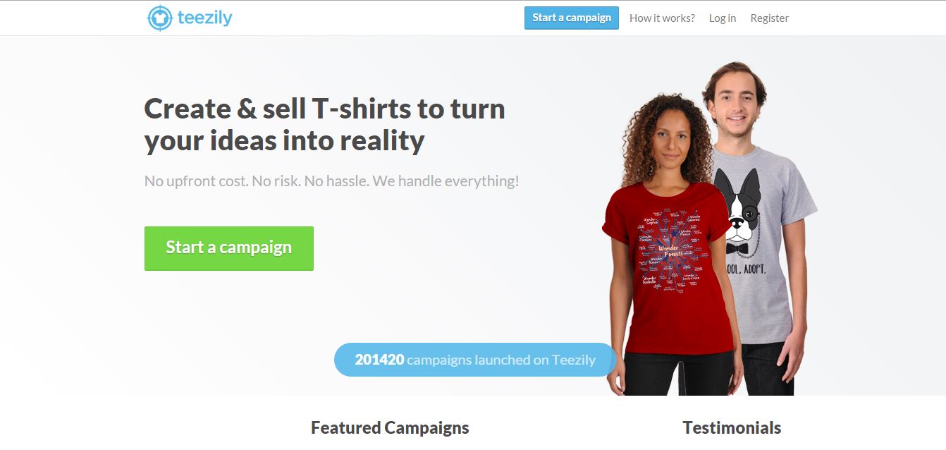 Best TShirt Selling Sites TeeSpy