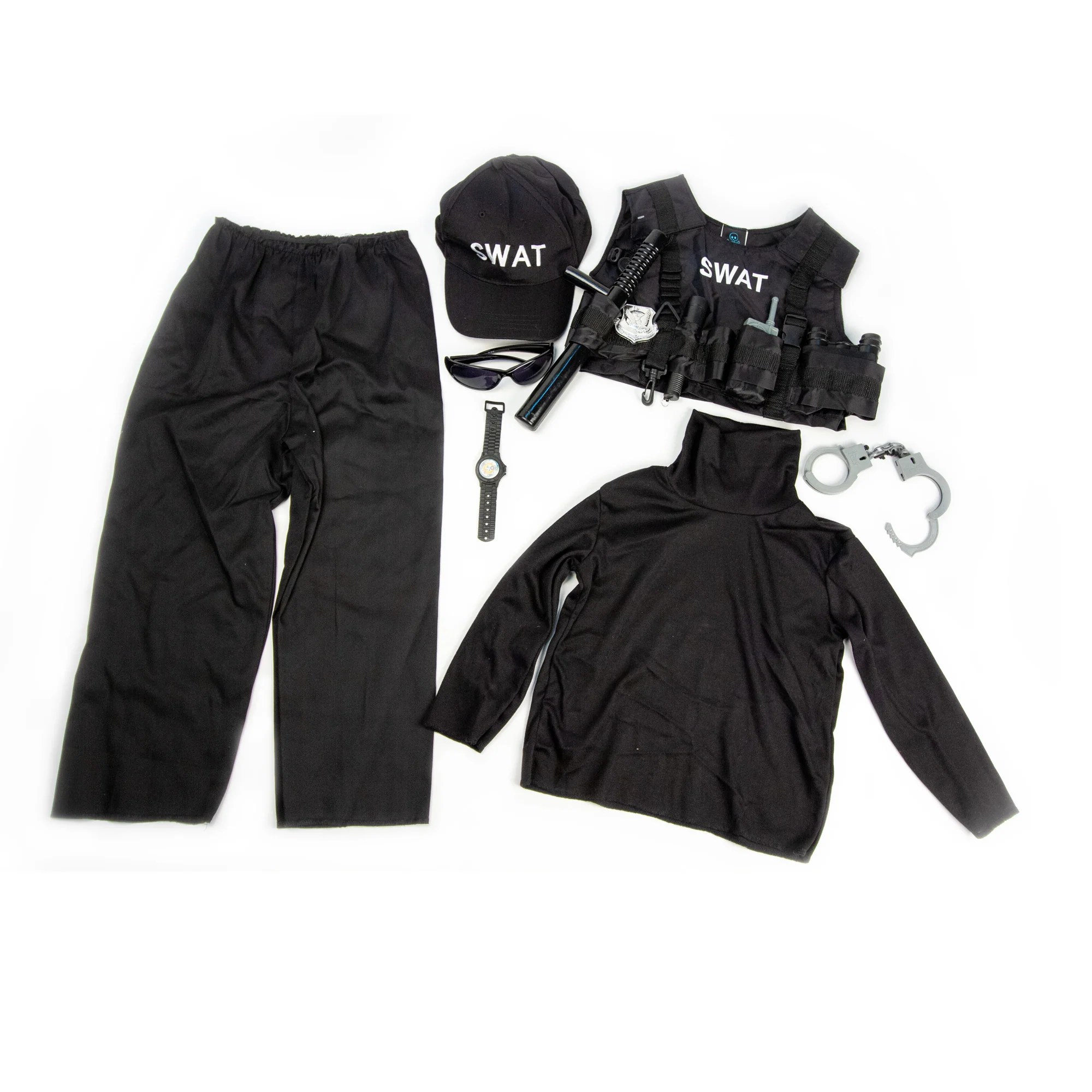 Kids SWAT Team Halloween costume in Black Teetot & Co., Inc.