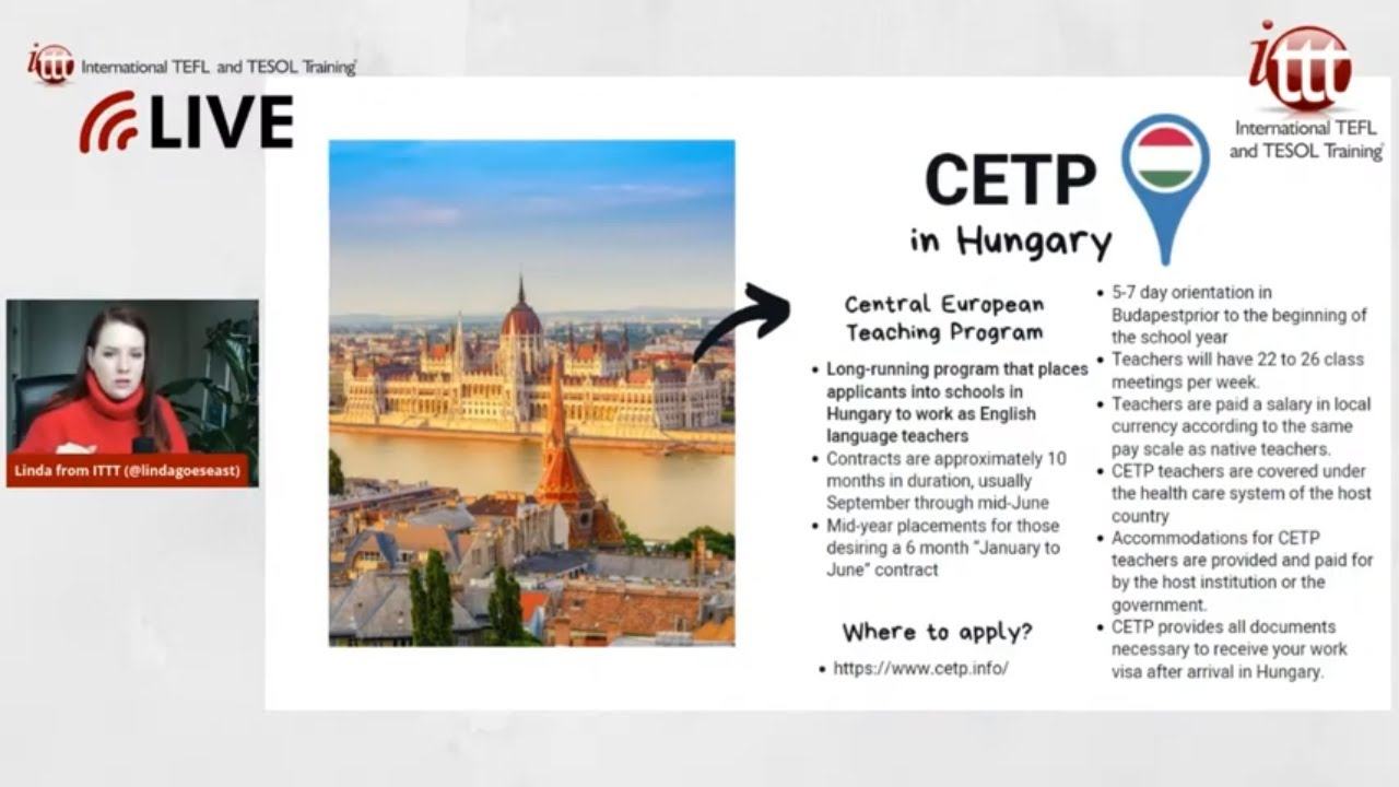 Teaching English Abroad CETP Program in Hungary