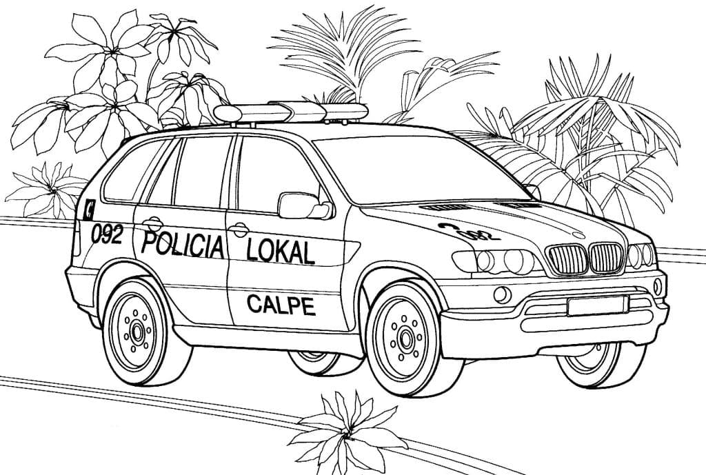 Розмальовки машинки — роздрукувати безкоштовно ТЕГ