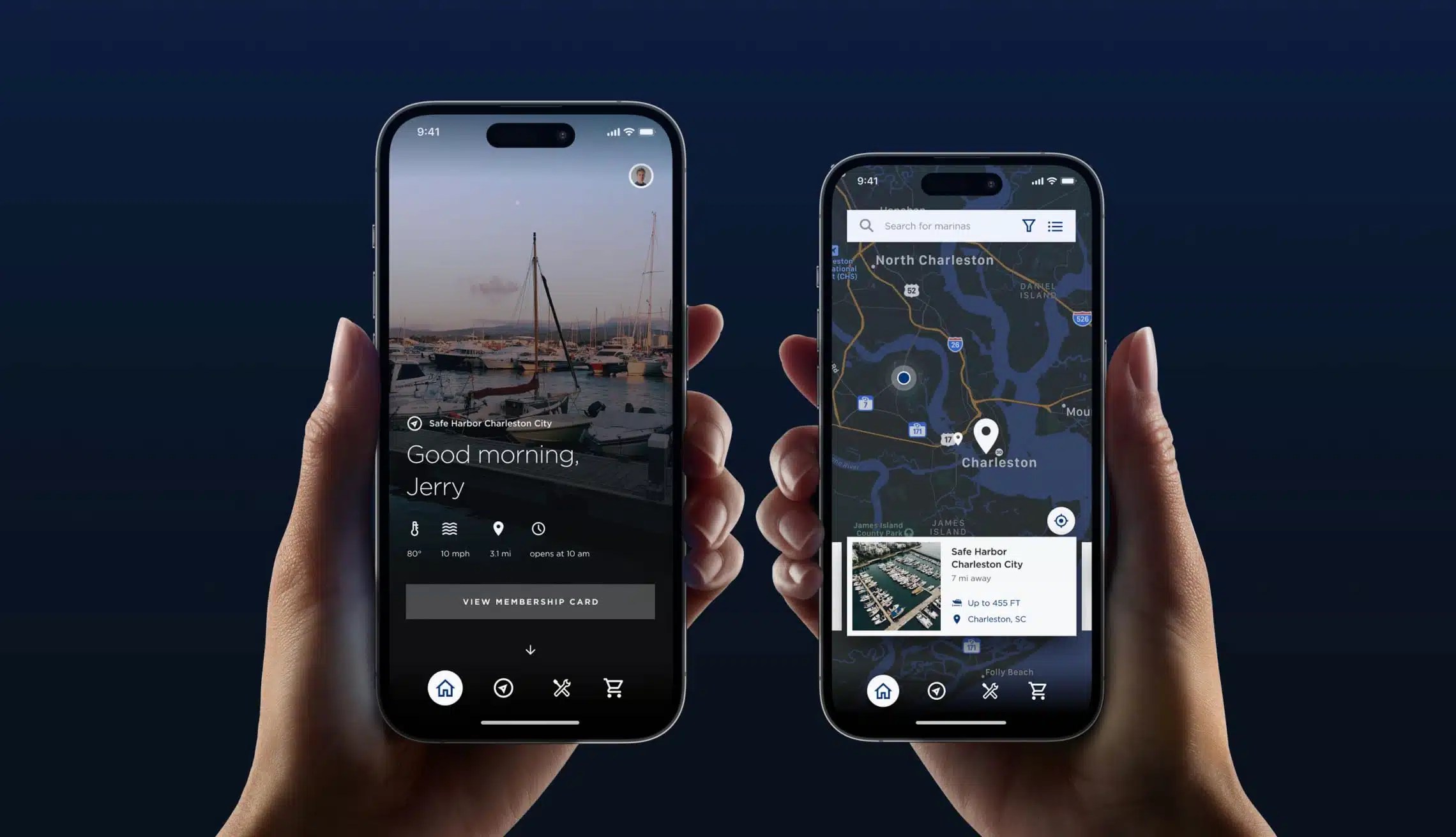 Safe Harbor Water App Tegan Digital