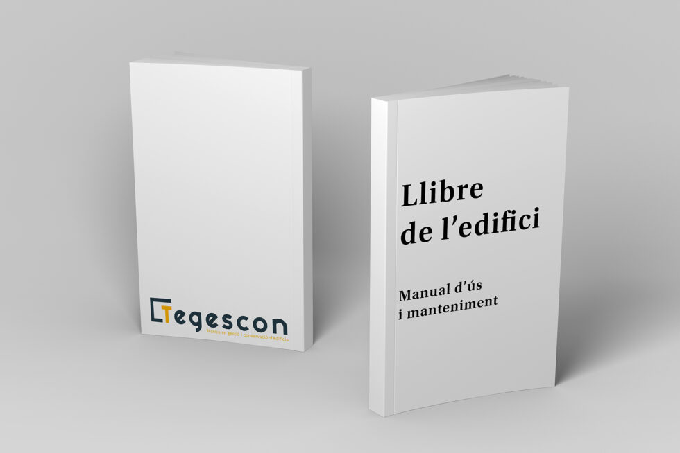 Llibre de l’edifici Tegescon. Tècnics en gestió i conservació d'edificis